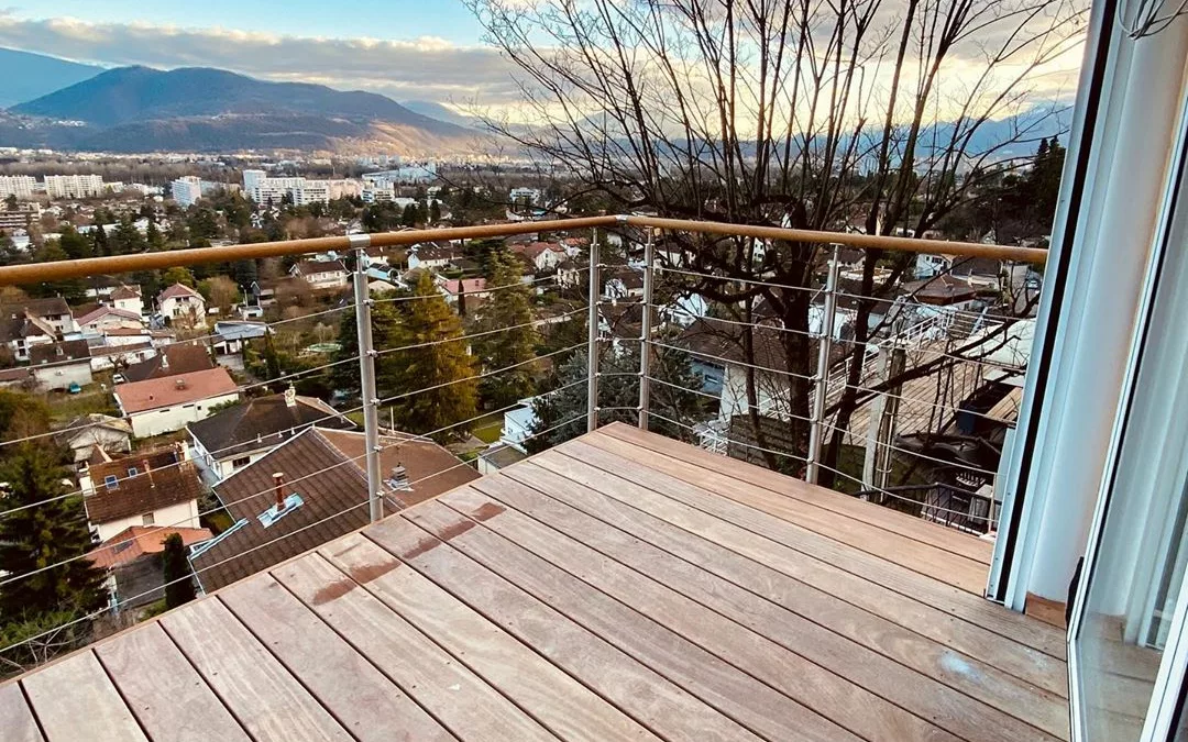 Le garde-corps inox pour terrasse : un choix sécurisé et esthétique